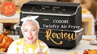 COSORI  Twinfry air Fryer  Roast Chicken  Bread Rolls  cosori cosoritwinfry cosoricooks [upl. by Atirac]