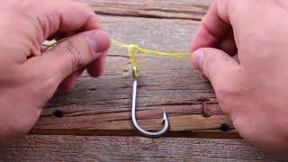 How To Tie A Palomar Knot Palomar Knot 101 [upl. by Ocire]