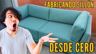 Fabricación fácil de un MUEBLE desde CERO😱🛋️ tapiceria muebles sofá [upl. by Calista61]