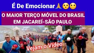 É De Emocionar Vejam o Maior Terço Móvel Do Brasil [upl. by Stoops334]