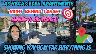 LAS VEGAS EDEN APARTMENTS TOUR right behind TARGET [upl. by Jun150]