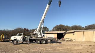 2008 MANITEX 5096S BOOM TRUCK CRANE [upl. by Weitzman358]