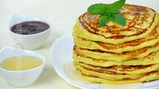 Clatite americane  Pancakes  JamilaCuisine [upl. by Atinrahs859]