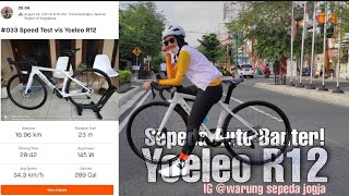 Review Yoeleo R12 Sepeda AutoBanter [upl. by Ynove]