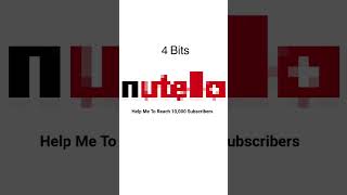 64 Bits 32 Bits 16 Bits 8 Bits 4 Bits 2 Bits 1 Bit 12 Bit 14 Bit But Nutella Logo [upl. by Amekahs]