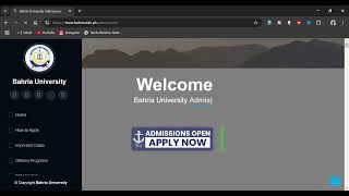 Bahria University Admissions Deadline Spring admissions 2025 [upl. by Uel]