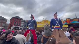 Le Canonnier amp la Cantinière  Cortège de la 99ème foire d’hiver 2024 Dimanche 25 Février [upl. by Ullund]