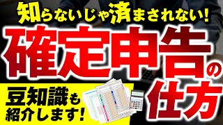 【2024年最新】確定申告のやり方！お得になるケースもわかりやすく解説！ [upl. by Ydnat]