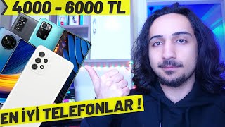 4000 TL  6000 TL Arası En İyi Telefonlar 2022 [upl. by Marina767]