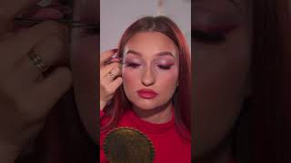 Christmas makeup 324 christmas music makeuptrends makeup makijaz christmasmakeup [upl. by Annauj]