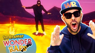 THE FLOOR IS LAVA 😯 Volcanoes for Kids 🌋  WONDER RAPS  MC Grammar 🎤  Kids Songs 🎵 [upl. by Milburt]