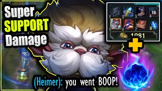 How to do the MOST damage as Heimerdinger Support [upl. by Figueroa]