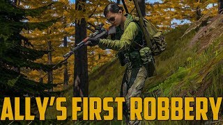 ALLYS FIRST ROBBERY DayZ Standalone [upl. by Ecyt112]