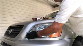 Headlights Restoration Wipes ArmorAll  How to clean headlights more effectively [upl. by Ecirehs]