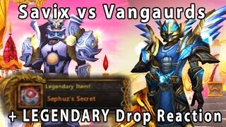 LEGENDARY DROP IN 3v3 Arena Savix vs Vanguard  Epic Dampening Battle [upl. by Nodlew648]