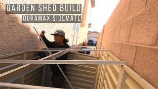 Duramax Sidemate Shed Complete DIY Build [upl. by Prince]