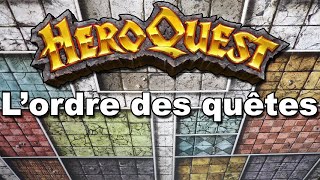 Lordre des quêtes Mai 2023  Règles HeroQuest 2021 [upl. by Rintoul]