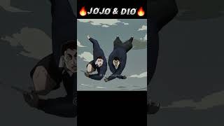 Jojo and Dio are the best team👀👊JoJos Bizzare Adventure anime animemoments jojo [upl. by Goldi]