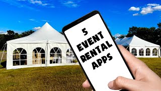 5 Must Have Event Rental Software Apps That I Use To Run My Party Rental Business [upl. by Annoyed]