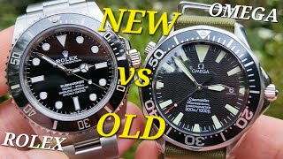 Modern Submariner vs NeoVintage Seamaster  is there a winner [upl. by Kared]