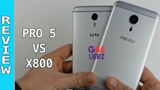 Letv X800 Vs Meizu Pro 5 [upl. by Inaboy]