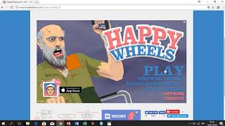 COMO JUGAR happy wheels EN TU PC GRATIS [upl. by Adnofal847]