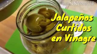 JALAPEÑOS CURTIDOS EN VINAGRELOS MEJORES [upl. by Kimmel]