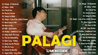 PALAGI TJ Monterde  Best OPM Tagalog Love Songs With Lyrics 2024 Playlist  OPM Trending 2024 [upl. by Aynas]