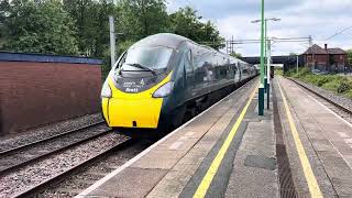 Avanti West Cost 390129  city of stoke on Trent passing Acton bridge station [upl. by Hadley]