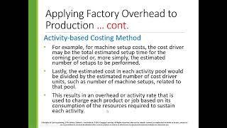 Casharka 22aad Activity based Costing Method 2 Chapter 4 Cost Acc [upl. by Hudis]