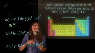 Ion electron configuration 2 [upl. by Seyler]