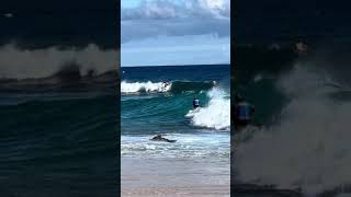 FINLESS BEATER SHREDDING AT SANDY BEACH FOAMWRECKERS catchsurf sandybeach foamwreckers [upl. by Volkan]