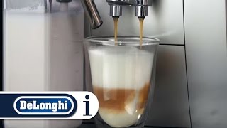 How to Program Coffee and milk Quantity on a cup of Your DeLonghi Magnifica S ECAM 22360S [upl. by Jdavie]