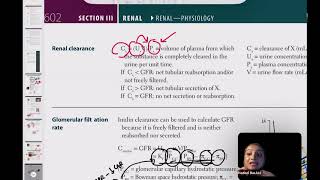 Glomerular Filtration Rate and Renal Clearance [upl. by Weasner662]