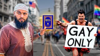 Muslim Gives Dawah in Americas LGBTQ Capital SHOCKING TRUTH [upl. by Ondrej]