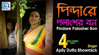 Pindare Polasher Bon  পিন্দারে পলাশের বন  Bengali Jhumur Dance Song  Apily Dutta Bhowmick [upl. by Tterab]