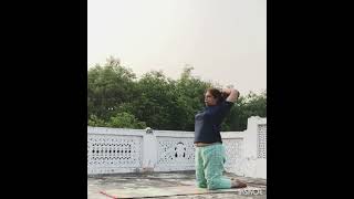 योगा  Lower back pain relief exercise  flexibility  belly fat burn [upl. by Elly]