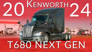 The 2024 Kenworth T680 Next Gen Is A Beautiful Masterpiece [upl. by Otnas397]