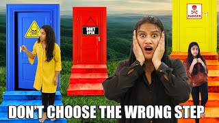 DON’T CHOOSE THE WRONG STEP CHALLENGE 🔥 NO ESCAPE 😨  PULLOTHI [upl. by Homerus]