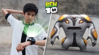 Ben 10 Cannonbolt Transformation in Real Life [upl. by Neehcas]