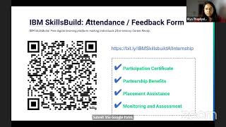 IBM SkillsBuild  AI Internship  Orientation [upl. by Narual247]