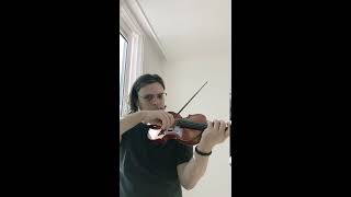 Super mega difficult violin tune  Erlkonig  practice video Part 6 [upl. by Seaddon]