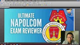 Napolcom Reviewer For November 2024 Examination  General Information [upl. by Llerryt]