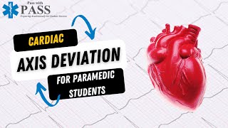 Cardiac Axis Determination amp Deviation for Paramedic Students Pass the NREMT with Pass with PASS [upl. by Aniuqahs]