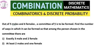 Combinations  Combinations in discrete mathematics  combinatorics discrete mathematics [upl. by Cherey239]