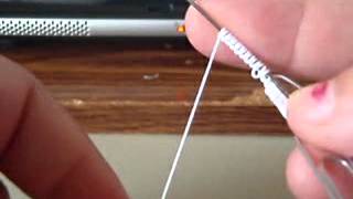 Block tatting in needle tatting [upl. by Sharona457]