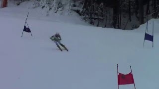 Vitranc Cup race slope Ana Drev SLOSKI Training [upl. by Bena]