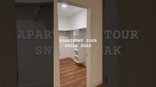 APARTMENT TOUR SNEAK PEAK moving vlog coming soon movingvlog apartmenttour condotour [upl. by Gerstner]