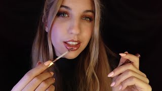 ASMR 👄 100 Layers of Lipgloss 300 Kisses 🤤 [upl. by Nomla]