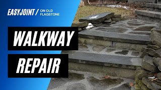 How To Prevent Flagstone Joint Material From Washing Out [upl. by Adore]